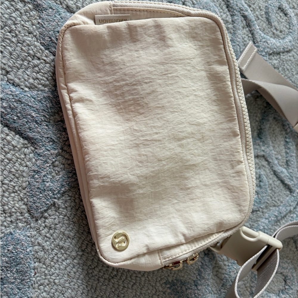 Lululemon Athletica Cream Crossbody Bag